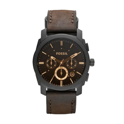 Fossil Machine Chronograph Brown Dial Men's Watch FS4656I